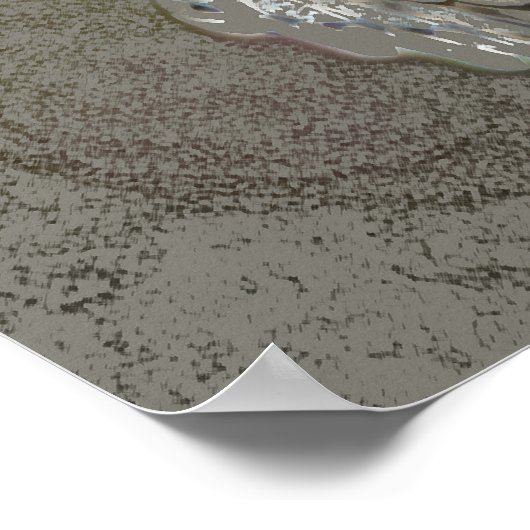 飛んでいる鳩 ポスター (角)