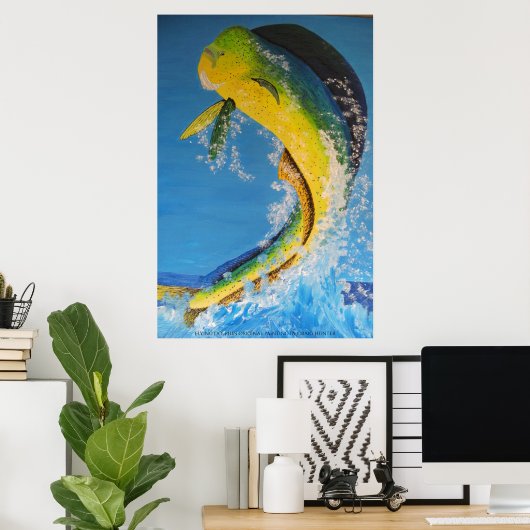 飛んでいる ポスター (ホームオフィス)