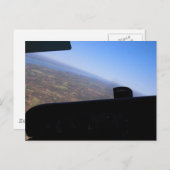 飛んでいる ポストカード (正面/裏面)