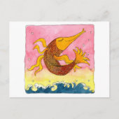 飛んでいる... ポストカード (正面)