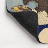 飛んでいる《鳥》ハヤブサ マウスパッド (コーナー)