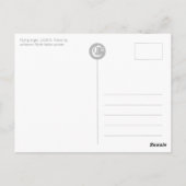 飛んでいるCC0509はがき ポストカード (裏面)