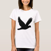 飛んでいるDoveシルエット Tシャツ (正面)