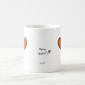 飛んでいるmackS!!! – 魂 コーヒーマグカップ (中央)