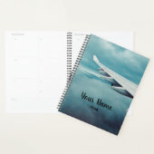 飛んでいるThrough Cloudsノートブック プランナー手帳 (ディスプレー)