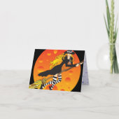 飛んでいるwitch_2 カード (正面)