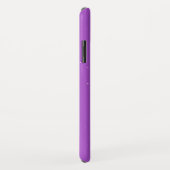 飛んでいるWitch Phone Case/パープル Case-Mate iPhoneケース (裏面/右)