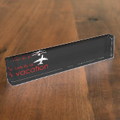 飛んで休暇に行こう デスクネームプレート (側面)