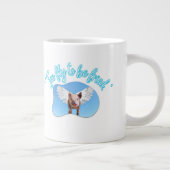 飛んで友になれぬ ジャンボコーヒーマグカップ (右)