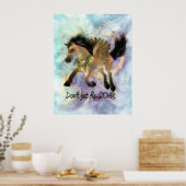 飛んで飛ばないで ポスター (キッチン)