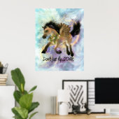 飛んで飛ばないで ポスター (ホームオフィス)