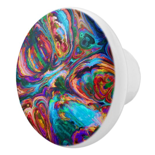 飛モダンび絵を描る セラミックノブ (右)