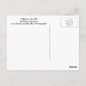 飛信じぶことができる ポストカード (裏面)