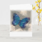 飛凍ってい行中 カード (黄色い花)