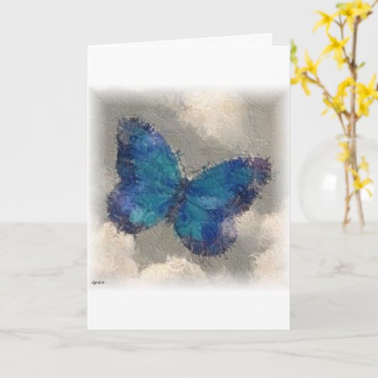 飛凍ってい行中 カード (黄色い花)