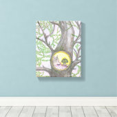 飛学ばせ キャンバスプリント (インサイチュ (ウッドフロア))