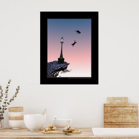 飛学ばせ ポスター (キッチン)