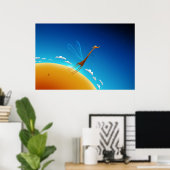 飛学ばせ ポスター (ホームオフィス)