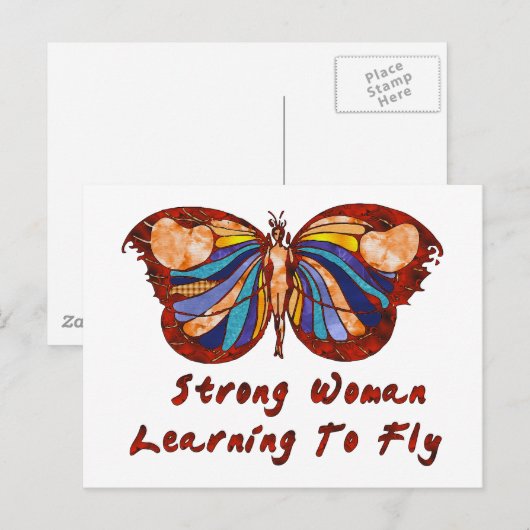 飛学ばせ ポストカード (正面/裏面)