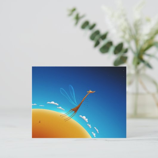 飛学ばせ ポストカード (スタンド正面)