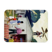 飛学ばせ マグネット (横)