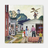 飛学ばせ マグネット (正面)