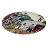 飛学ぶ カッティングボード (角)