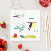 飛学ぶ スタンダードランチョンナプキン (インサイチュ)