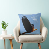 飛感動的行中の引用文ハゲ鷲 クッション (椅子)