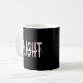 飛最高の行付き添い人感謝式 コーヒーマグカップ (正面左)