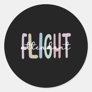 飛最高の行付き添い人感謝式 ラウンドシール