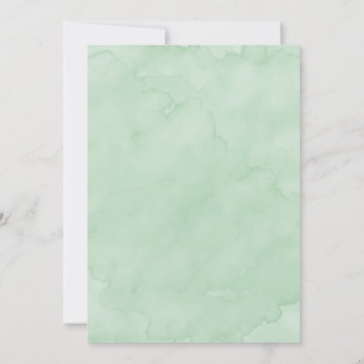 飛来ぶ飛行機の男の子の誕生日パーティー 案内状 (裏面)