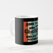 飛生まれびる コーヒーマグカップ (正面左)