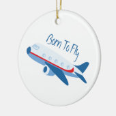 飛生まれびる セラミックオーナメント (左)