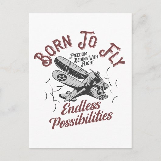 飛生まれぶ ポストカード (正面)