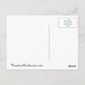 飛石の郵便はがき ポストカード (裏面)