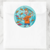 飛祝漁の喜び ラウンドシール (バッグ)