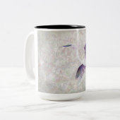 飛素晴らし行二音コーヒーマグの緑 ツートーンマグカップ (正面左)