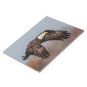 飛翔しているハゲのワシ ノートパッド (アングル)