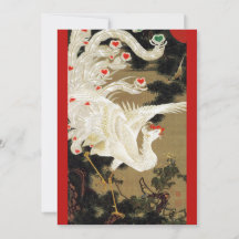 飛翔する愛の鳳凰、羽毛、ハートのバレンタインデー