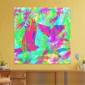 飛翔する鳥 キャンバスプリント (インサイチュ (リビング))