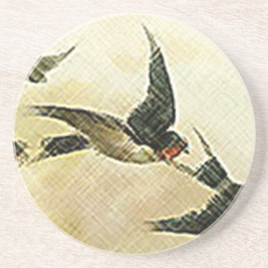 飛翔する鳥 コースター (正面)