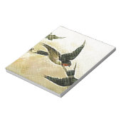 飛翔する鳥 ノートパッド (回転)