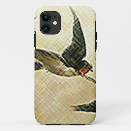 飛翔する鳥 Case-Mate iPhoneケース (裏面)
