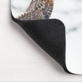 飛翔する鷹 マウスパッド (コーナー)