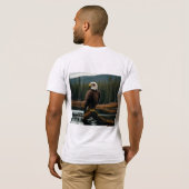 飛翔の静寂 Tシャツ (裏面フル)