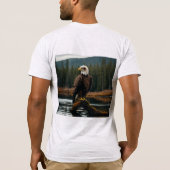 飛翔の静寂 Tシャツ (裏面)
