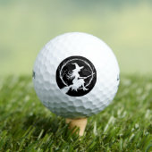 飛翔ゴルフボールの魔女 ゴルフボール (インサイチュ 木)