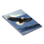 飛翔中のハゲワシ ノートブック (右側)