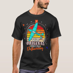 飛行おもしろい機主題付きギフトフロート飛行機B Tシャツ